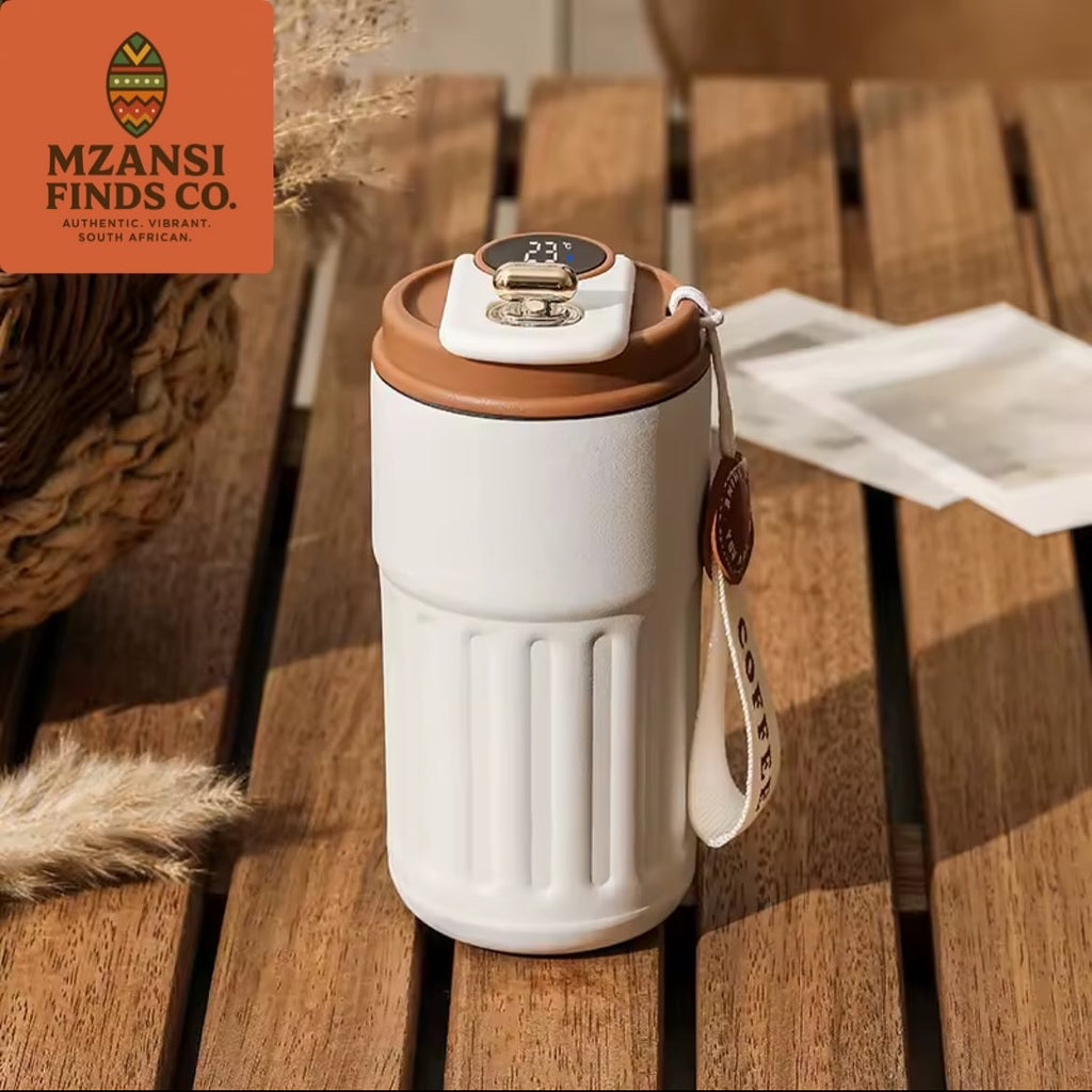 Smart Digital Temperature Display Thermos Travel Mug - 450ml