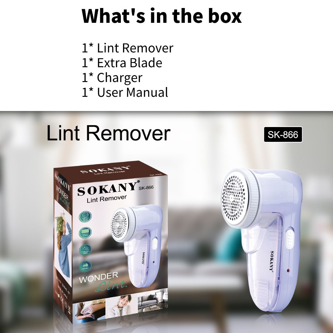 Sokany Rechargeable Lint Remover SK-866