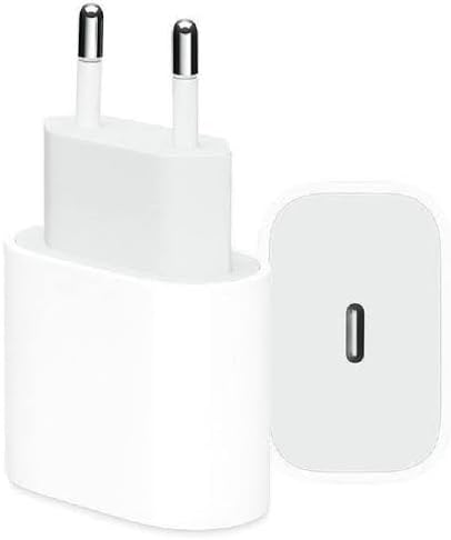 20W USB-C Power Adapter Compatible For iPhone/Samsung (20W) 1Port USB-C PD PPS Wall