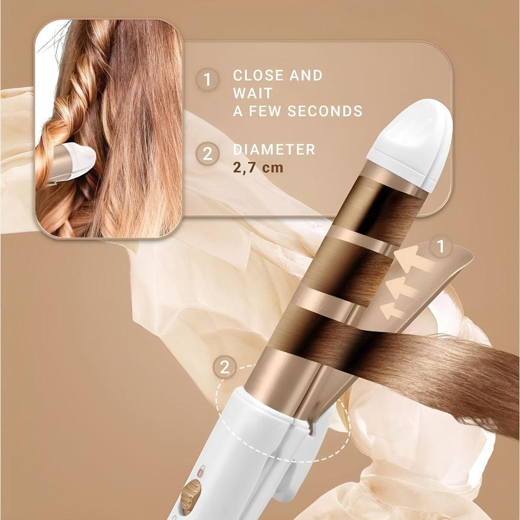 Hair Straightener/Curler 2-in-1 Hair Styler