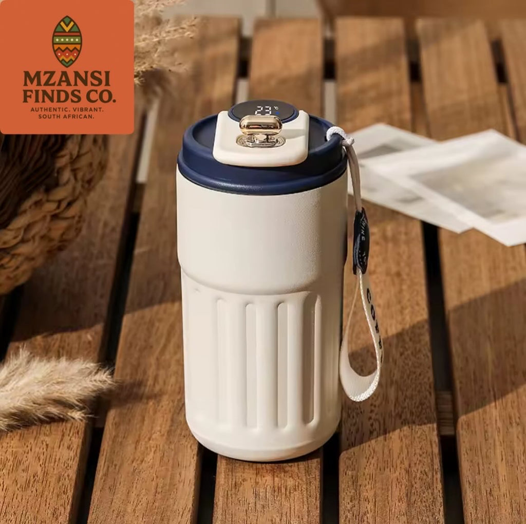 Smart Digital Temperature Display Thermos Travel Mug - 450ml