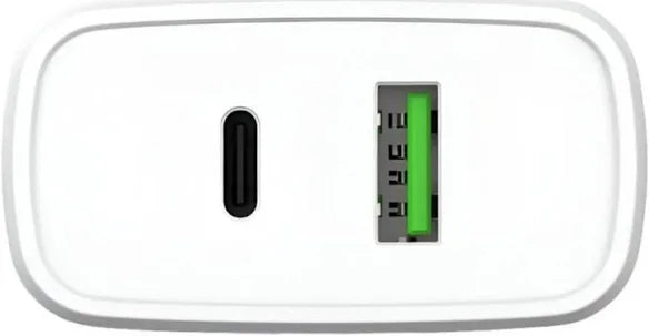 38wFast charging multi adapter with type c and usb cable ports