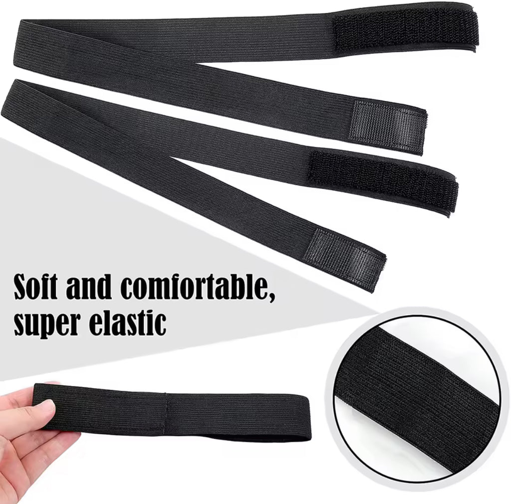Hair Elastic Band For Wigs Strong Hold Wigs Elastic Headband Edges Elastic Band Adjustable Wig Band For Fixed Lace Wig Width